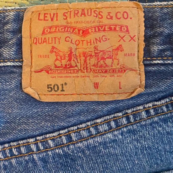 Vintage Levi 501 Jeans 👖 - Picture 3 of 5